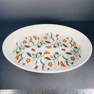 Portmeirion Botanic Garden Oval Vegetable Serving Baking Dish